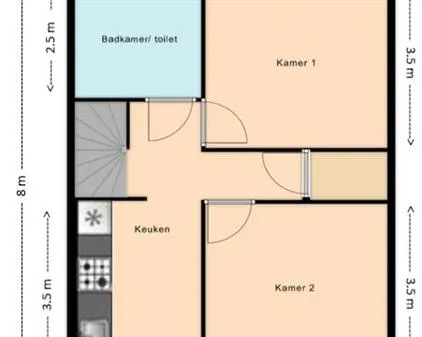 Kamer te huur: Peltlaan, Kanaleneiland-Noord Utrecht