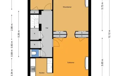 Appartement te koop: Piet Heinstraat 110B, Zeeheldenkwartier 'S-Gravenhage