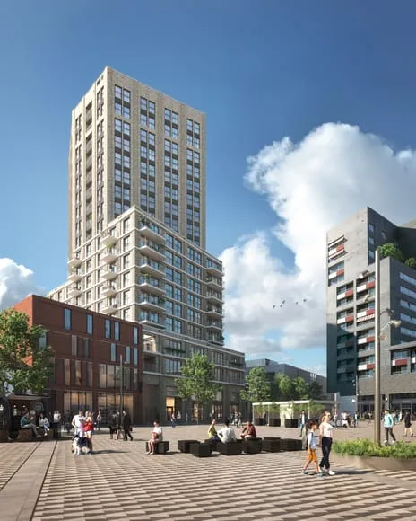 Appartement te koop: Pieter Vreedeplein 20-48, Binnenstad Oost Tilburg
