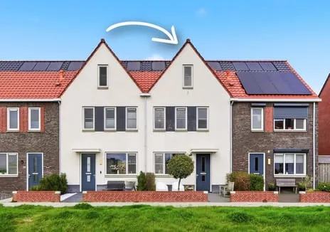 Tussenwoning te koop: Poproute 33, Mortiere I Middelburg