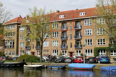 Appartement te koop: Postjeskade 12-3, Orteliusbuurt-Zuid Amsterdam