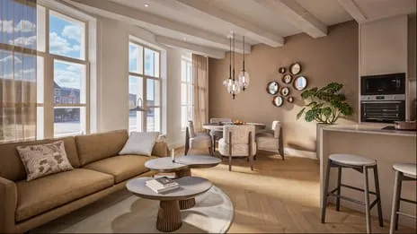 Appartement te huur: Prins Hendrikkade 16D, Hemelrijk Amsterdam