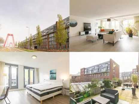 Appartement te huur: Prins Frederikplein 202, Noordereiland Rotterdam