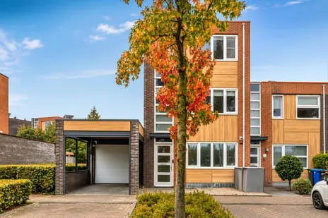 Hoekwoning te koop: Regenboogven 31, Verspreide huizen Scherpenering en Landsaard Veldhoven