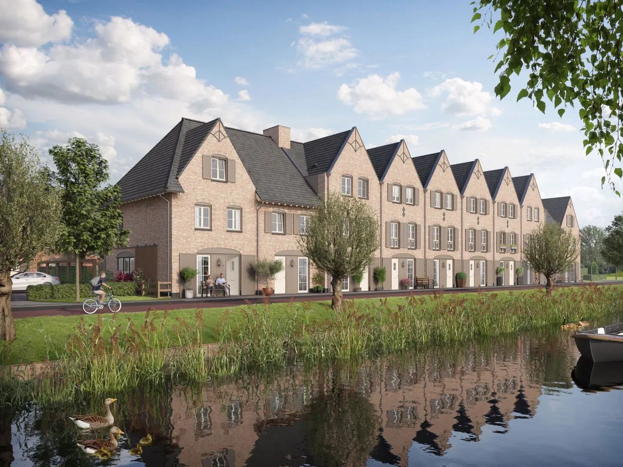 Tussenwoning te koop: Rhijnhofweg 24, Oegstgeest