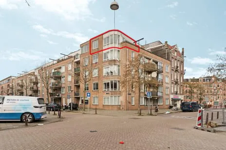 Appartement te koop: Riouwstraat 53E, Timorpleinbuurt-Zuid Amsterdam