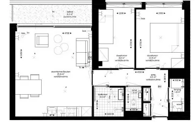 Appartement te huur: Rochussenstraat 121G, Oude Westen Rotterdam
