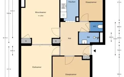Apartment for sale: Saffierhorst 98, Burgen en Horsten 'S-Gravenhage