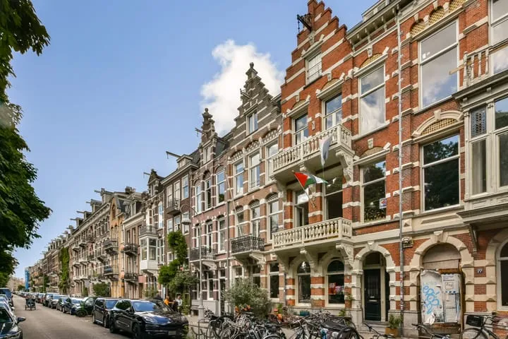 Terraced house for sale: Sarphatipark 73, Sarphatiparkbuurt Amsterdam