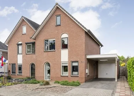 Twee-onder-één-kap te koop: Scheermolen 70, De Hooilanden Wierden