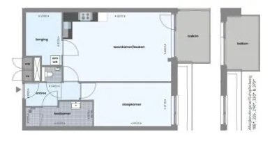 Appartement te huur: Schipholweg 186, Stationskwartier Leiden
