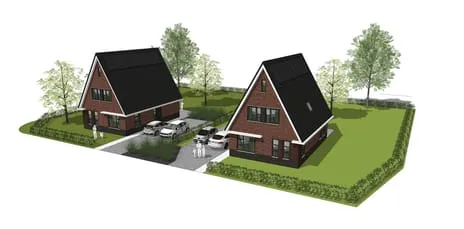 Vrijstaande woning te koop: Schoolstraat kavel 6, Finsterwolde nieuwbouw Finsterwolde