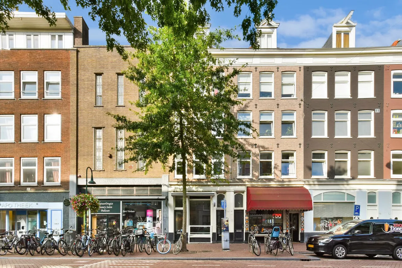 Studio for sale: Spaarndammerstraat 65-2, Spaarndammerbuurt-Zuidwest Amsterdam