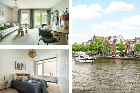Appartement te koop: Spaarne 71B, Burgwal Haarlem
