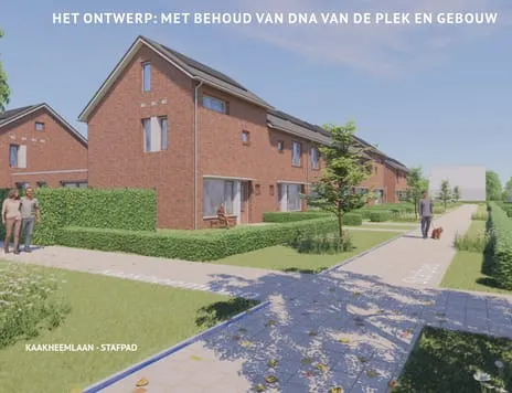 Tussenwoning te koop: Stafpad 14, Ten Boer Dorp Ten Boer