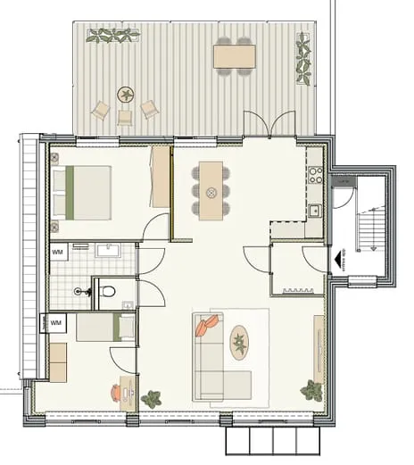Apartment for rent: Stationsstraat 17A, Oosterwolde-Centrum-Zuid-Oost Oosterwolde (Fr)