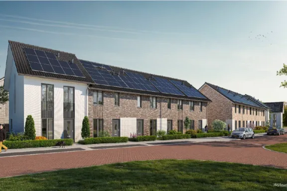 Hoekwoning te huur: Strijkmolen 2, Zwolle