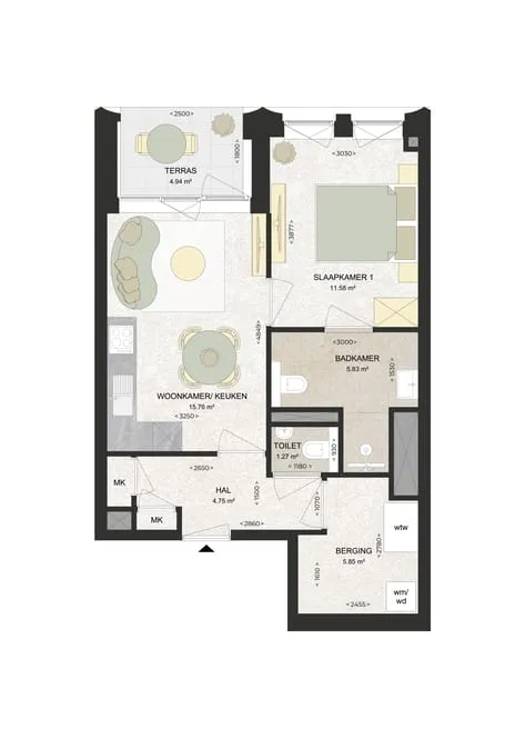 Appartement te huur: Surinamepad 3, Romolenpolder-oost Haarlem