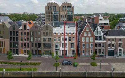 Hoekwoning te koop: Thorbeckewal 61, Noordereiland Zwolle