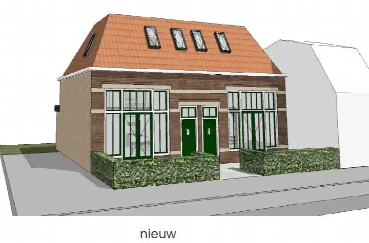 Woning te koop: 1e Woudstraat 38, Sperkhem en industrieterrein Houkesloot Sneek