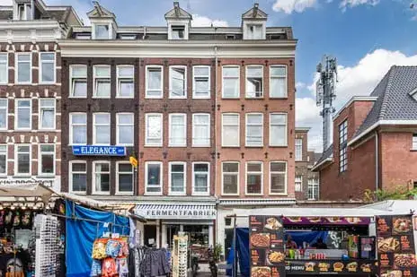 Studio te koop: Albert Cuypstraat 239-1V, Sarphatiparkbuurt Amsterdam