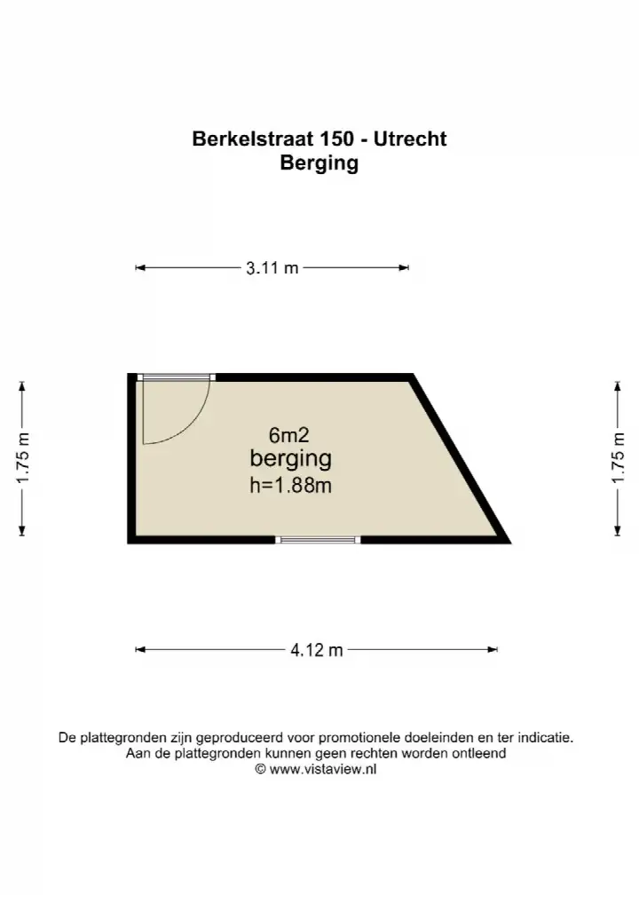 Apartment for sale: Berkelstraat 150, Rivierenwijk Utrecht