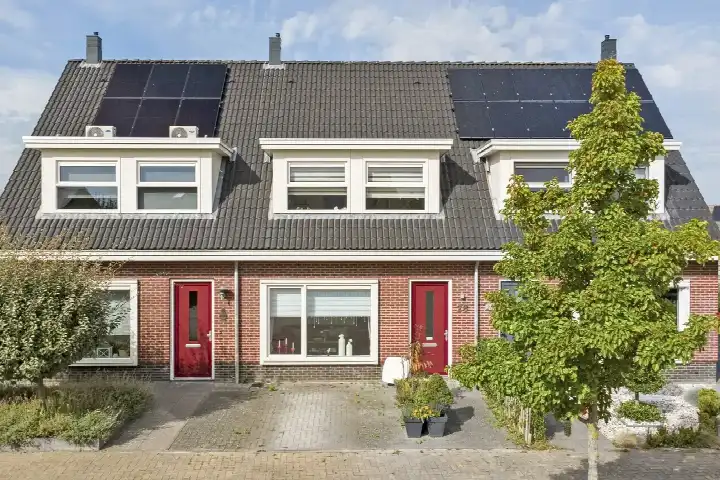 Terraced house for sale: Boontjes 28, Oosterpark Harlingen