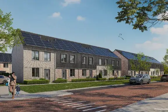Terraced house for rent: Boormolen 10, Breezicht Zwolle