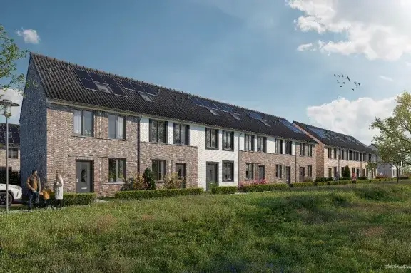 Terraced house for rent: Boormolen 58, Breezicht Zwolle