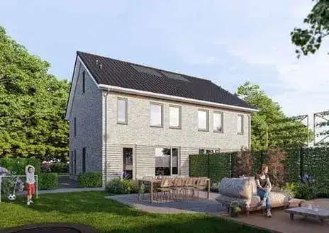 Twee-onder-één-kap te koop: Buitenom 10, Rutten-woonkern Rutten