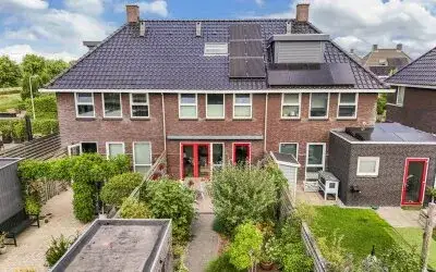 Terraced house for sale: Dagpauwoog 4, Wolvega-Lindewijk Wolvega