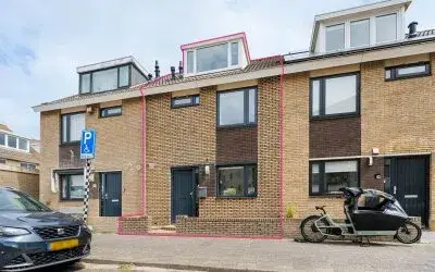 Tussenwoning te koop: Dr Joh G Mezgerstraat 64, Boulevard Noord Zandvoort
