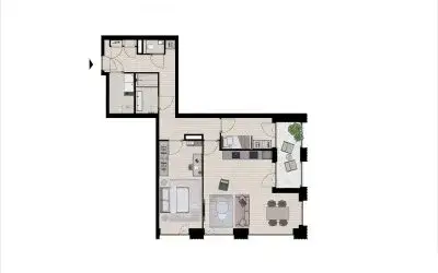 Appartement te koop: Hogehilweg 12B2, Amstel III deel A/B-Noord Amsterdam