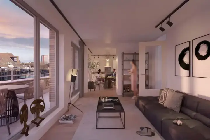 Appartement te huur: Houttuinen 64B, Stationsbuurt Delft