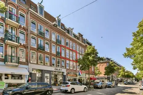 Studio te koop: Jan Pieter Heijestraat 98-2, Lootsbuurt Amsterdam