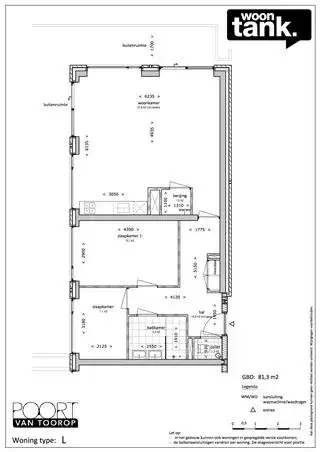 Appartement te huur: Jan Tooropstraat 665, Lucas/Andreasziekenhuis e.o. Amsterdam