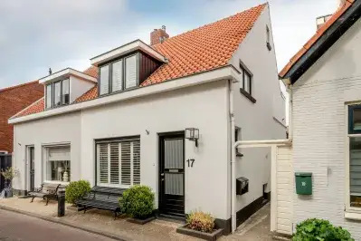 Twee-onder-één-kap te koop: Keizerstraat 17, Binnenstad Noord Harderwijk