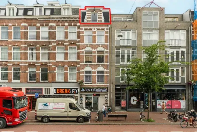 Studio te koop: Kinkerstraat 294-4, Bellamybuurt-Zuid Amsterdam