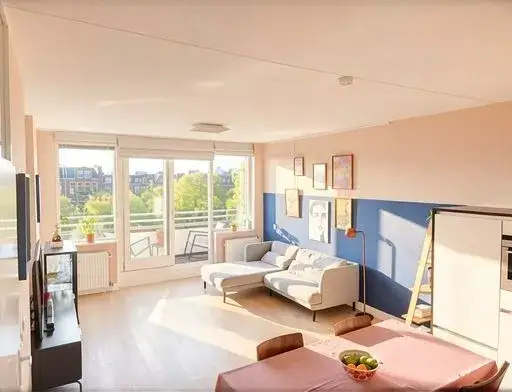 Appartement te koop: Krugerplein 16B, Transvaalbuurt-West Amsterdam