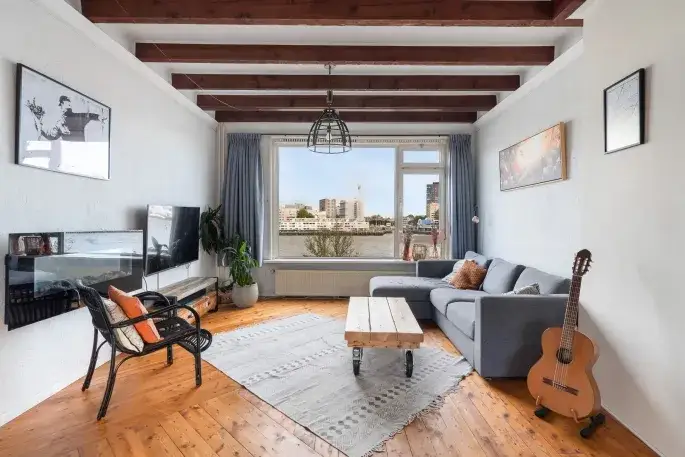 Appartement te koop: Maaskade 27D, Noordereiland Rotterdam