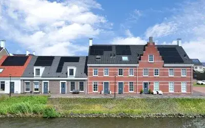 Tussenwoning te koop: Meerkade 4, Verspreide huizen Winschoten Blauwestad
