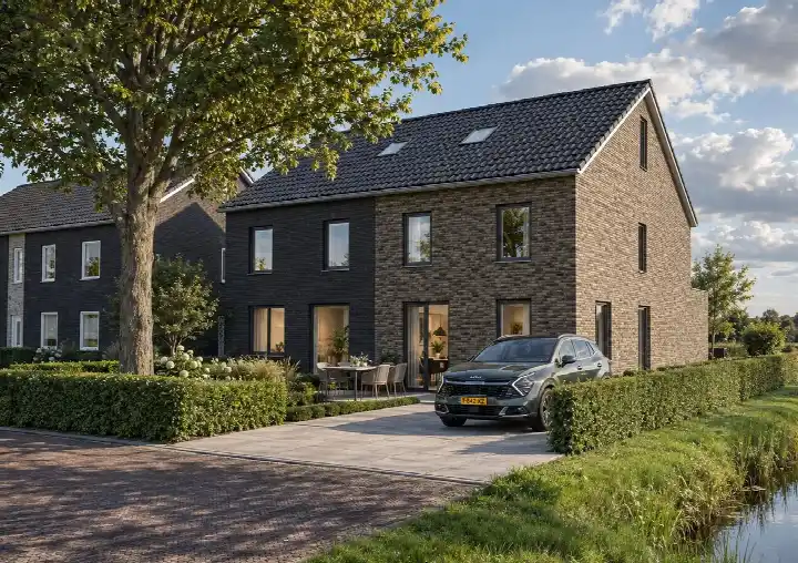 Twee-onder-één-kap te koop: Meidoorn 38, Nieuwveenselanden Meppel