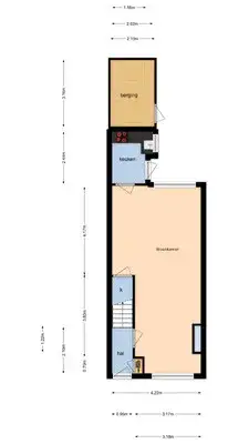 Tussenwoning te koop: Nieuwstraat 38, Genemuiden Noord-Oost Genemuiden