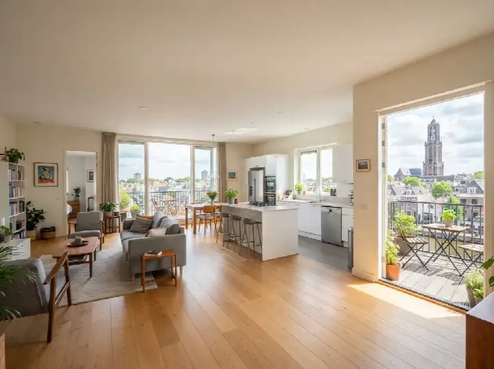 Appartement te huur: Oudegracht 89, Lange Elisabethstraat, Mariaplaats en omgeving Utrecht