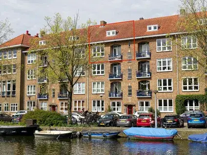 Apartment for sale: Postjeskade 12-3, Orteliusbuurt-Zuid Amsterdam