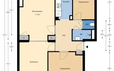 Apartment for sale: Saffierhorst 98, Burgen en Horsten 'S-Gravenhage