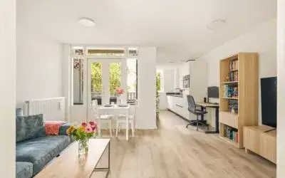 Studio te koop: Schimmelstraat 38-1, Bellamybuurt-Noord Amsterdam