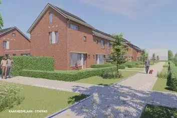 Tussenwoning te koop: Stafpad 14, Ten Boer Dorp Ten Boer
