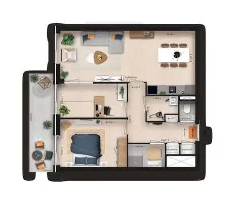 Appartement te koop: Stationsmeester 206, Stationsgebied Heerhugowaard
