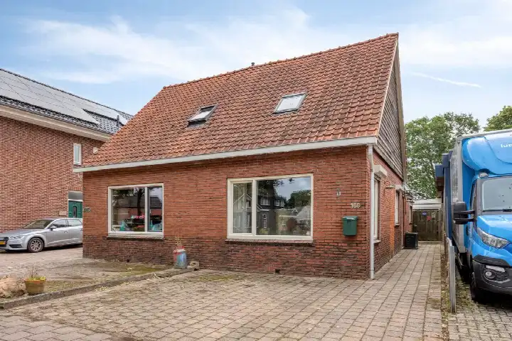 Twee-onder-één-kap te koop: Tramwijk ZZ 166, Derde Kruisdiep Nieuw-Weerdinge